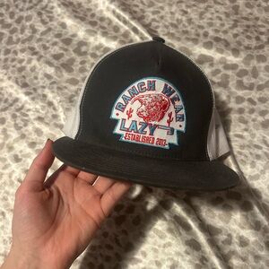 Black and White Trucker Hat